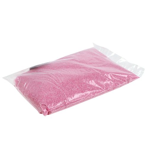 Floristik24 Spalva smėlio 0,1mm - 0,5mm rožinė 2kg