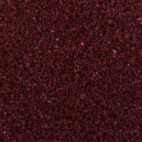daiktų Spalvotas smėlis 0,5mm bordo 2kg