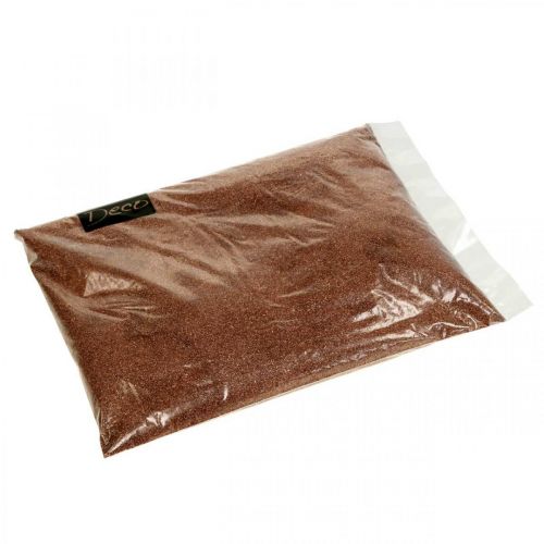 Floristik24 Spalva smėlio vario dekoratyvinė smėlio ruda Ø0,5mm 2kg