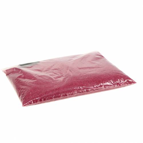 daiktų Spalvotas smėlis 0,5mm fuksija 2kg