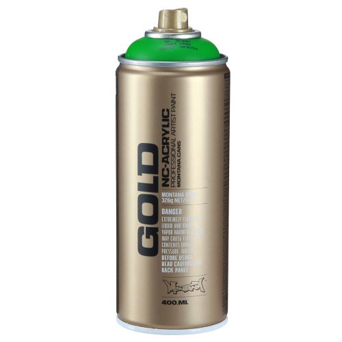 daiktų Dažų purškiamas lakas žalias matinis Montana Gold purškiami dažai 400ml