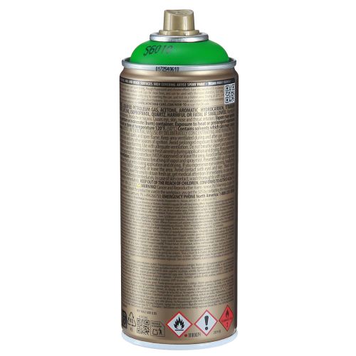 daiktų Dažų purškiamas lakas žalias matinis Montana Gold purškiami dažai 400ml