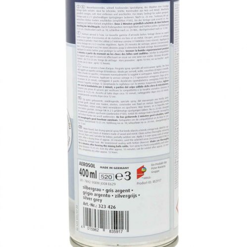 daiktų Spalvų purškiklis, vintažiniai dažai šviesiai mėlyni, shabby chic 400ml