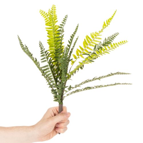 Dirbtinė paparčio šaka, dirbtinis žalias augalas dekoravimui, 45 cm | Floristik24.lt