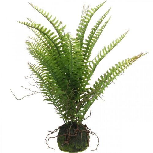 Dirbtinis papartis su kamuoliukais Green Dirbtinis papartis Deco H42cm