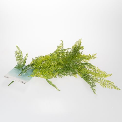 daiktų Dirbtinis paparčio kabantis augalas, dekoratyvus interjero akcentas, modernūs akcentai, 80 cm