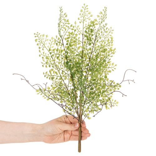Dirbtinė žalia ruskuso šakelė gėlių dekoravimui, 41 cm | Floristik24.lt
