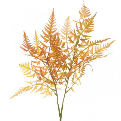 Floristik24 Paparčio dirbtinė raudona ir žalia dirbtinė paparčio rudens puošmena 70cm
