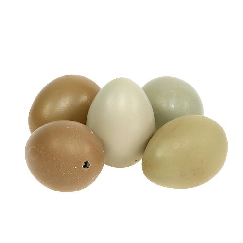 Floristik24 Fazano kiaušinis natural green 4,5cm 12vnt