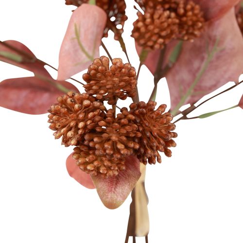 daiktų Riebalai vištiena Red Sedum Stonecrop Dirbtinės gėlės 41cm 3vnt