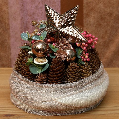 daiktų Kalėdinis rutulys 4cm auksinis blizgus/matinis stiklas 24 vnt