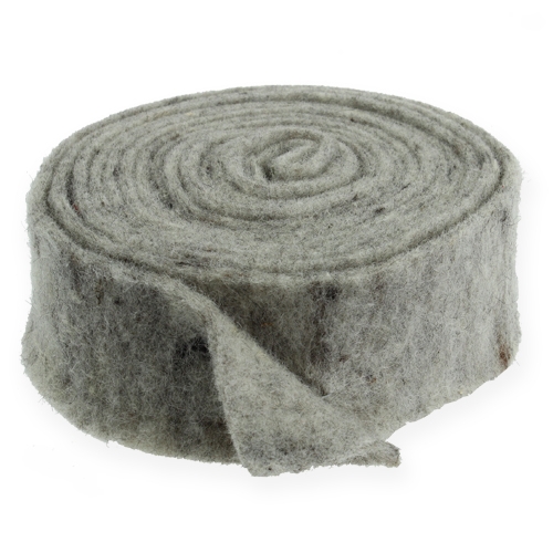 Veltinio juostelė pilka 7,5cm 5m