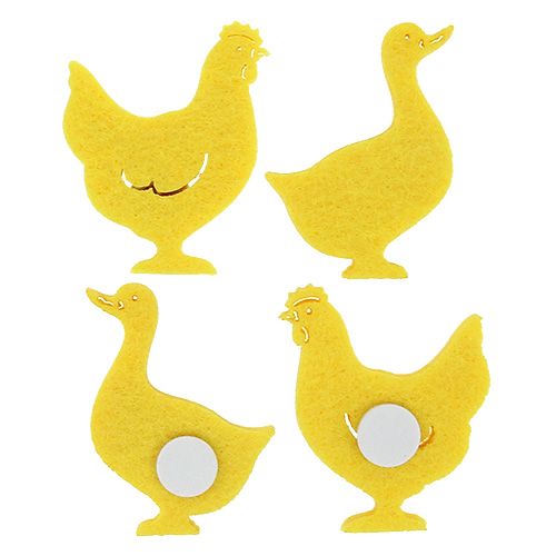daiktų Felt Duck, Vištiena lipni Geltona 96 vnt