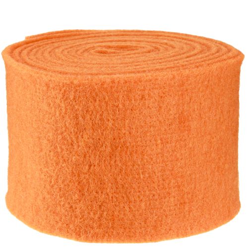 daiktų Veltinio juostelė 15cm x 5m oranžinė