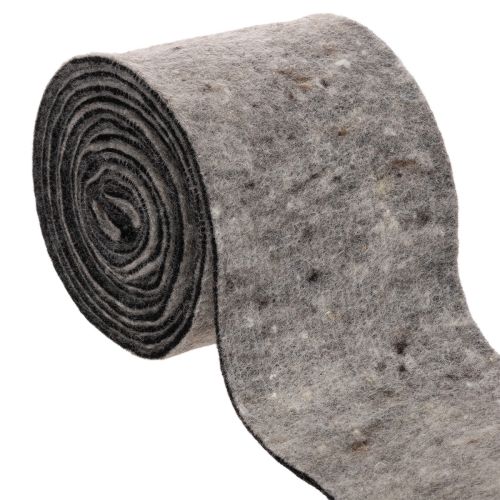 Dviejų spalvų veltinio vazono vyris, pilkas/juodas, 15 cm x 5 m pirkti | Floristik24.lt