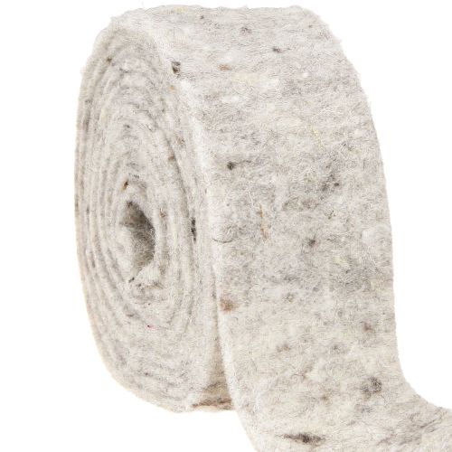 daiktų Veltinio juostelė pilka 7,5cm 5m