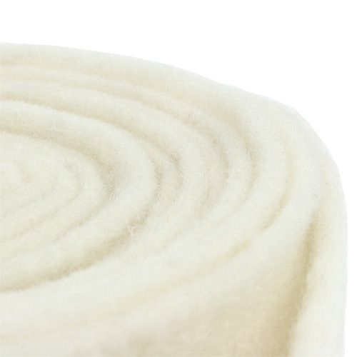 Floristik24 Veltinio juostelė 15cm x 5m balta