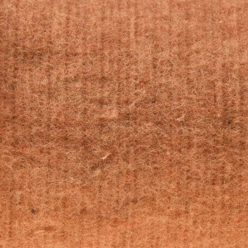 Veltinio juosta oranžinė veltinio vilna vilna veltinio deko juosta 15cm×5m