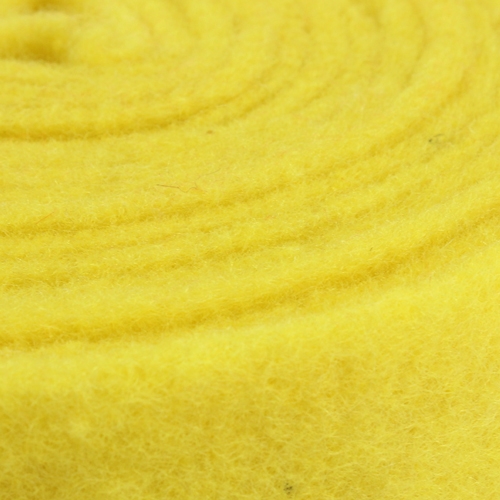 daiktų Veltinio juostelė geltona deko juostelė veltinis 7,5cm 5m