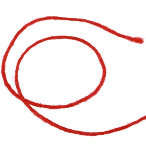 daiktų Veltinio kordo vilnos siūlas vilnos virvelės dagčio siūlas raudonas 100m