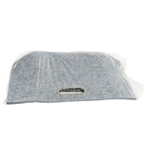 Floristik24 Veltinio maišelis pilkas 48cm x 30cm x 20cm