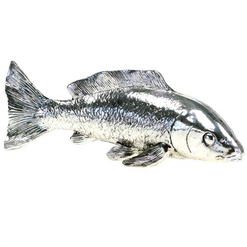 daiktų Dekoratyvinė žuvytė sidabrinė 22cm