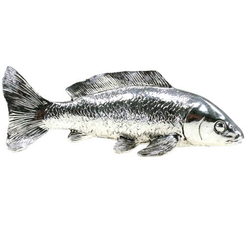 daiktų Dekoratyvinė žuvytė sidabrinė 22cm