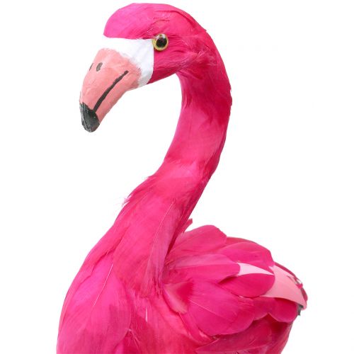 Floristik24 Dekoratyvinis paukštis Flamingo Pink H46cm