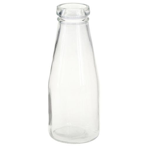 Floristik24 Butelių dekoracija stiklinis butelis butelis vaza stiklinė Ø8cm 22cm