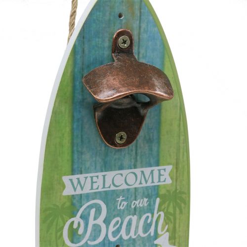 Floristik24 Sieninis butelių atidarytuvas &quot;Beach Bar&quot; 36cm x 11cm