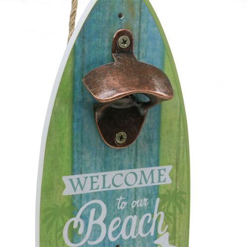 daiktų Sieninis butelių atidarytuvas &quot;Beach Bar&quot; 36cm x 11cm