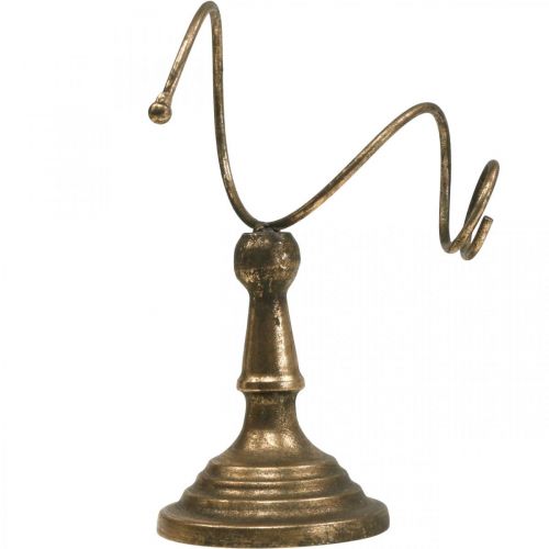 daiktų Vyno butelių laikiklis, butelių stovas, vyno stovas Design Golden H24cm
