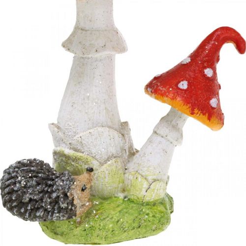 daiktų Musmirė su ežiukais puošmena grybų stalo puošmena rudens H22cm 2vnt