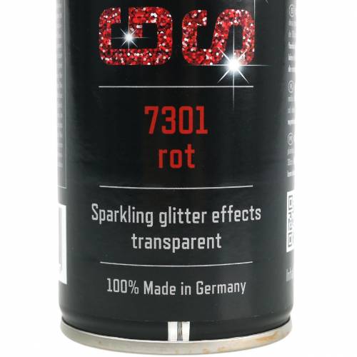 Floristik24 Glitter Spray Red 400ml