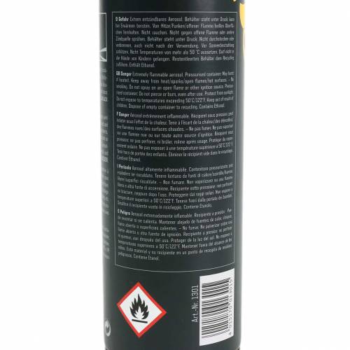 Floristik24 Spalva purškiama šilko matinė saulės geltona 400ml