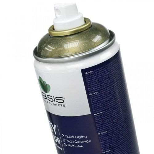 daiktų Glitter purškiamas auksas rankdarbiams Color Spray 400ml