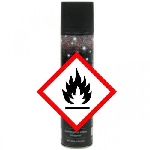 Floristik24 Glitter Purškiklis rankdarbiams spalvingi purškiami dažai glitter 400ml