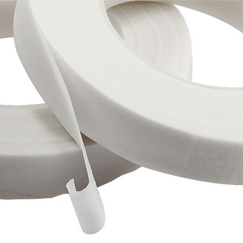 Gėlių juosta gėlių juostelė balta 13mm 2vnt