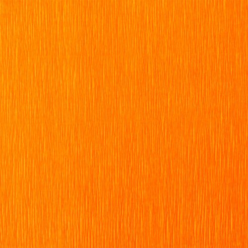 daiktų Floristinis krepinis popierius šviesiai oranžinis 50x250cm