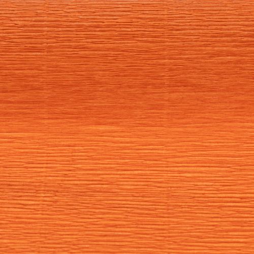 Gėlių krepinis popierius, oranžinis ritinėlis, 50x250 cm | Floristik24.lt