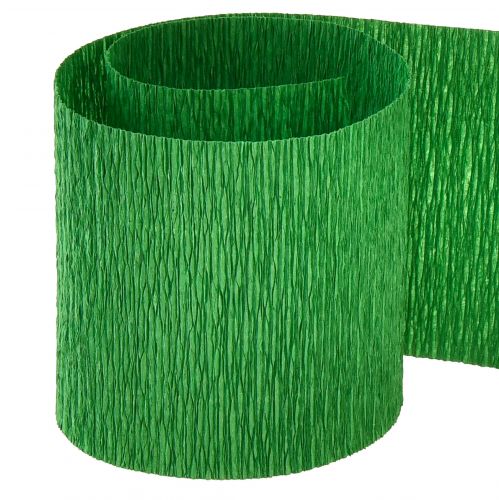 daiktų Gėlių krepinis žalias W10cm gramatūra 128g/kvm L250cm 2 vnt.