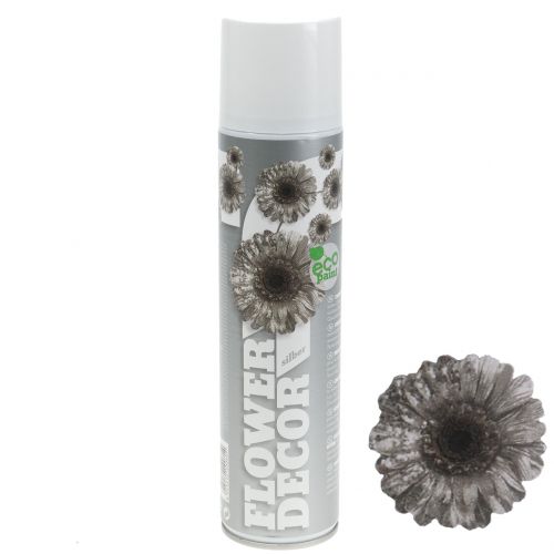 Floristik24 Flower Decor Silver 400ml purškalas