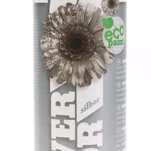 Floristik24 Flower Decor Silver 400ml purškalas