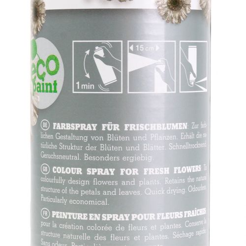 Floristik24 Flower Decor Silver 400ml purškalas