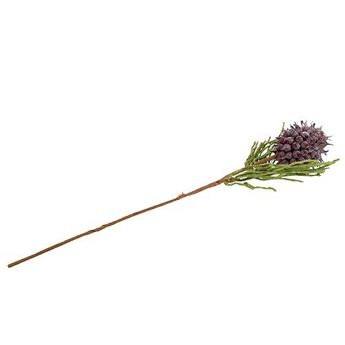 Floristik24 Putplasčio žiedų dirbtinės gėlės alyvinė L65cm