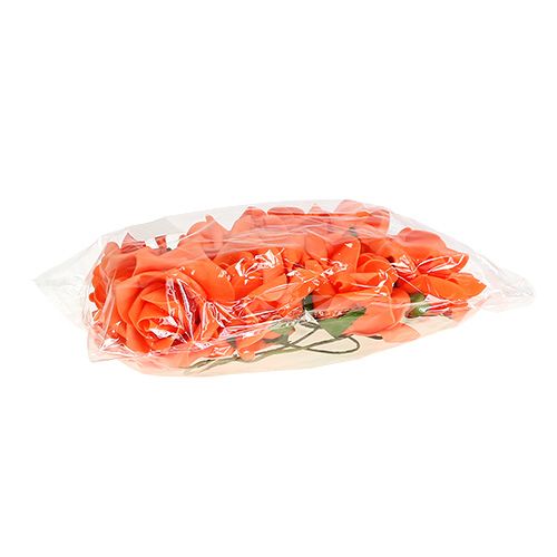 daiktų Foam Rose Ø 10cm Oranžinė 8 vnt