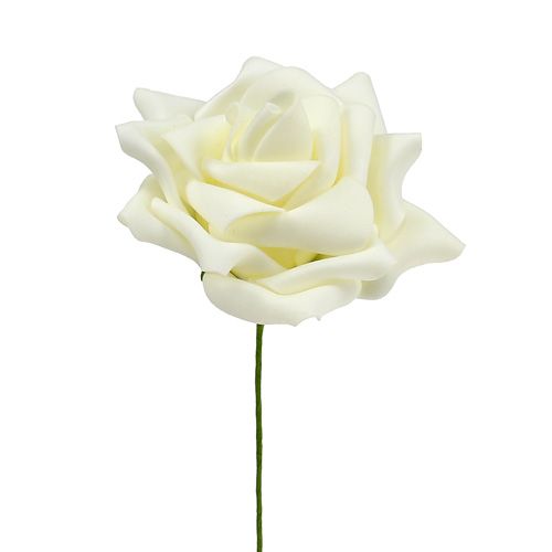 daiktų Foam Rose Ø 10cm kremas 8 vnt