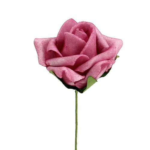 daiktų Foamrose mini rožės Ø3,5cm viržiai 48vnt