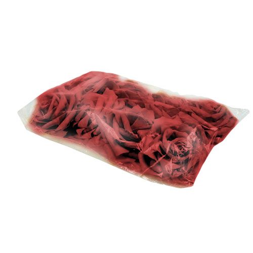 daiktų Putplasčio rožė raudona Ø10cm 8 vnt