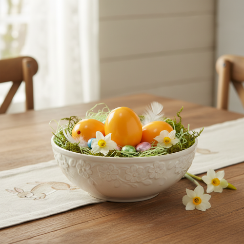 daiktų Velykiniai kiaušiniai, tikri vištienos kiaušiniai, puikiai tinka kūrybiniams „pasidaryk pats“ rankdarbiams ir velykiniams rankdarbiams, 5 cm, 10 vnt.